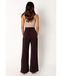 Petal and Pup Women's Neveah Silky Wide Leg Trousers