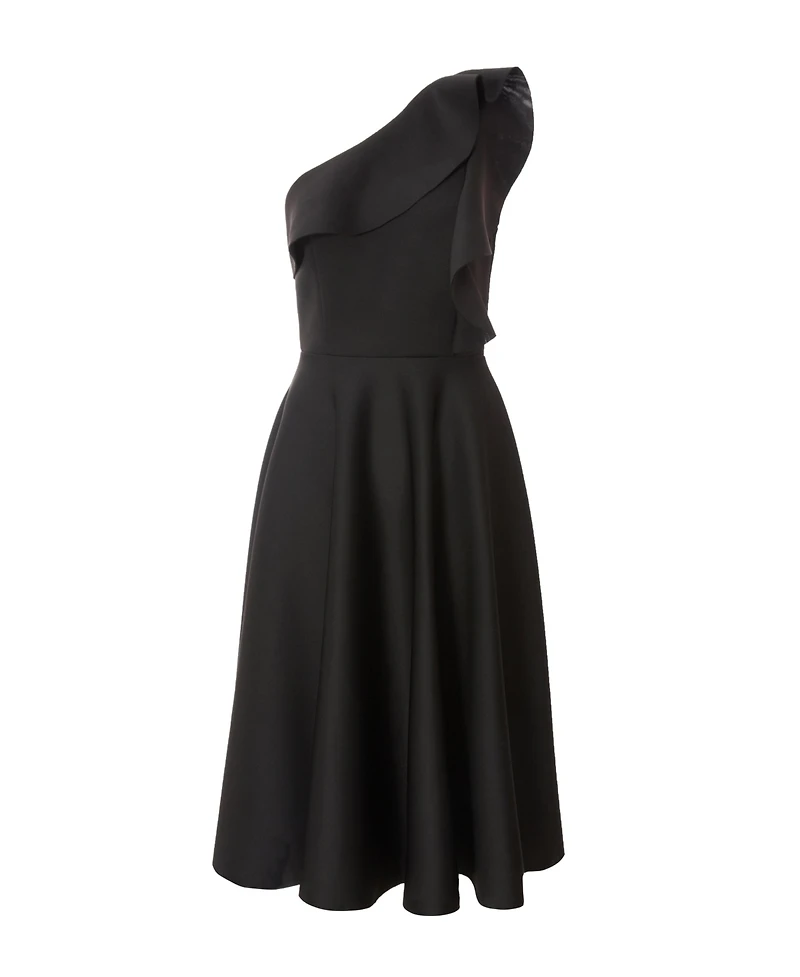 Quiz Women's One Shoulder Frill Detail Skater Dress