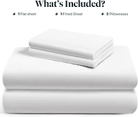 LuxClub 4-Pc Rayon from Bamboo Sheet Set – Cooling & Soft Luxury
