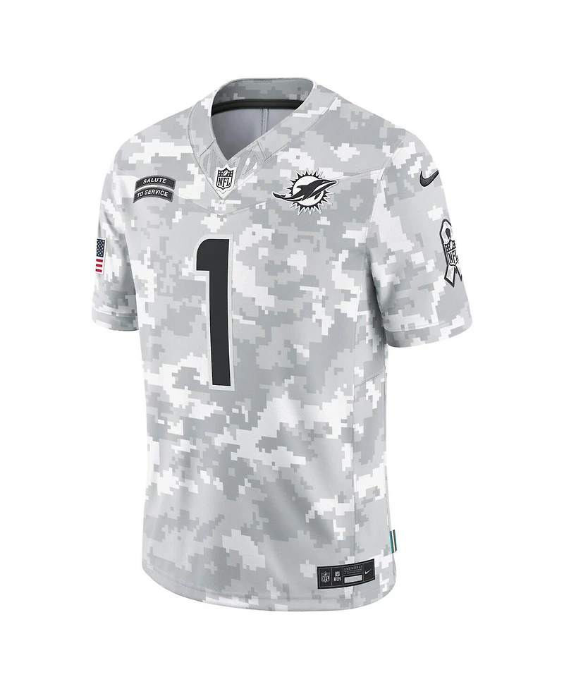 Nike Men's Tua Tagovailoa Arctic Camo Miami Dolphins 2024 Salute to Service Limited Jersey