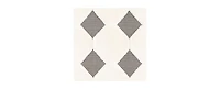 Bayshore Home Textured Tones Diamonds 9'x12' Area Rug