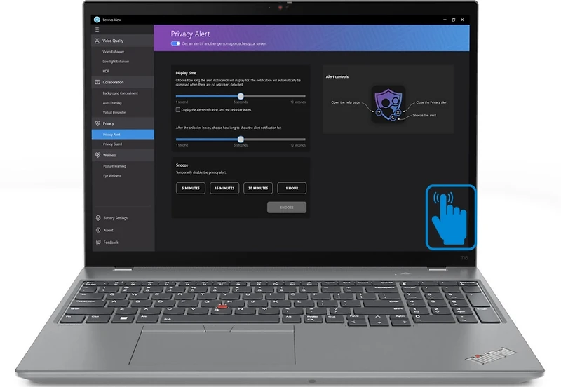 Lenovo T16 Gen 2 Business Laptop 16.0" Touchscreen Ips Wva Fhd+ (Intel i7-1355U, 48GB DDR5, 1TB Ssd, Win 11 Pro) with Dkz Hub