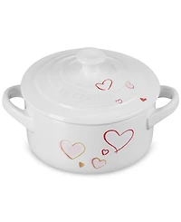 Le Creuset Stoneware Mon Coeur Classic Round Mini Cocotte
