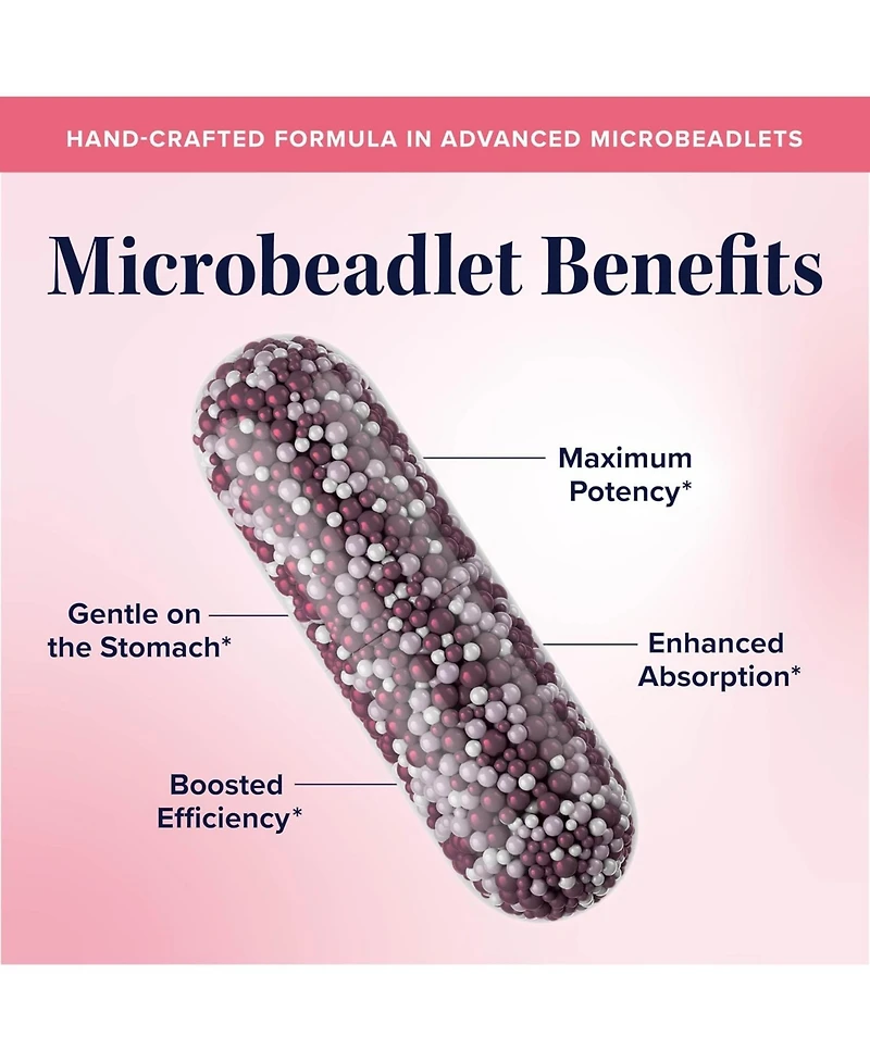 Myo-Inositol & D-Chiro Inositol for Hormone Balance for Women | Microbeadlet Technology to Regulate Menstrual Cycle & Support Ovarian Health | Myo Ino