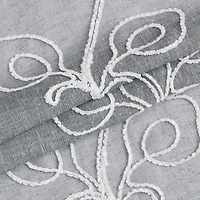 Dainty Home Stella Linen Look 76" W x 96" L Grommet Window Panel Set