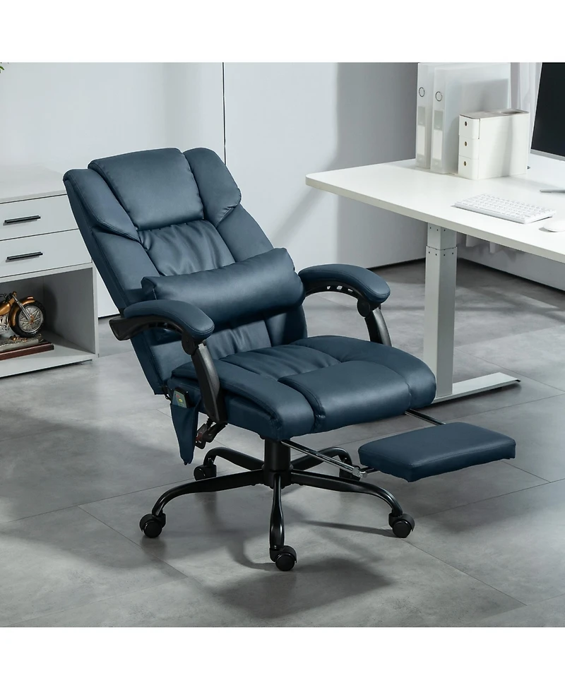 Vinsetto Massage Office Chair, Chair with 6 Vibration Points