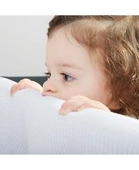 BreathableBaby Breathable Mesh Crib RailGuard Teething Cover, 51" Long Panel