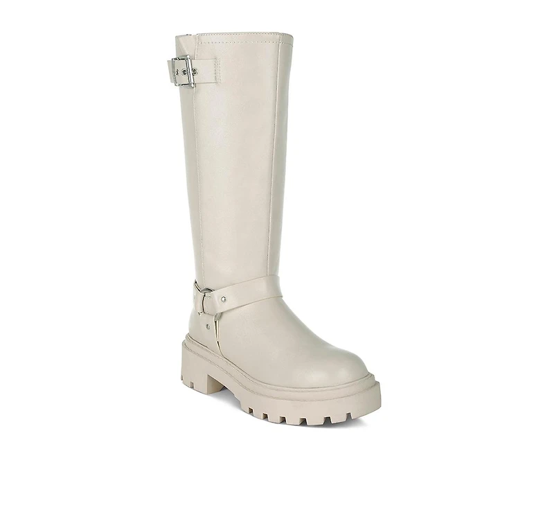 Taimen Harnes Detail Long Boots