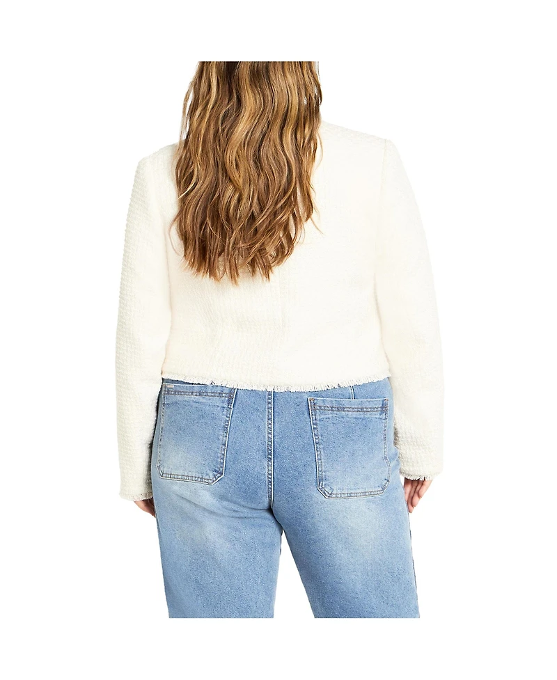 City Chic Plus Amira Jacket