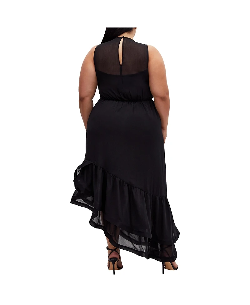 City Chic Plus Antoinette Sleeveless Maxi Dress