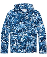 Polo Ralph Lauren Men's Tropical-Print Jersey Hooded T-Shirt