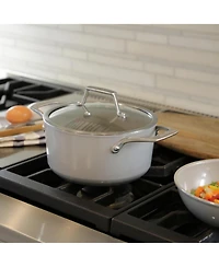 Techef - CeraTerra - 2.8 Quart Soup Pot with Cover