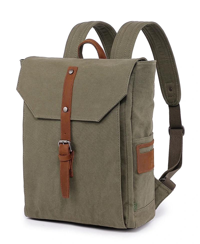 Tsd Brand Sunny Trail Canvas Backpack Handbag