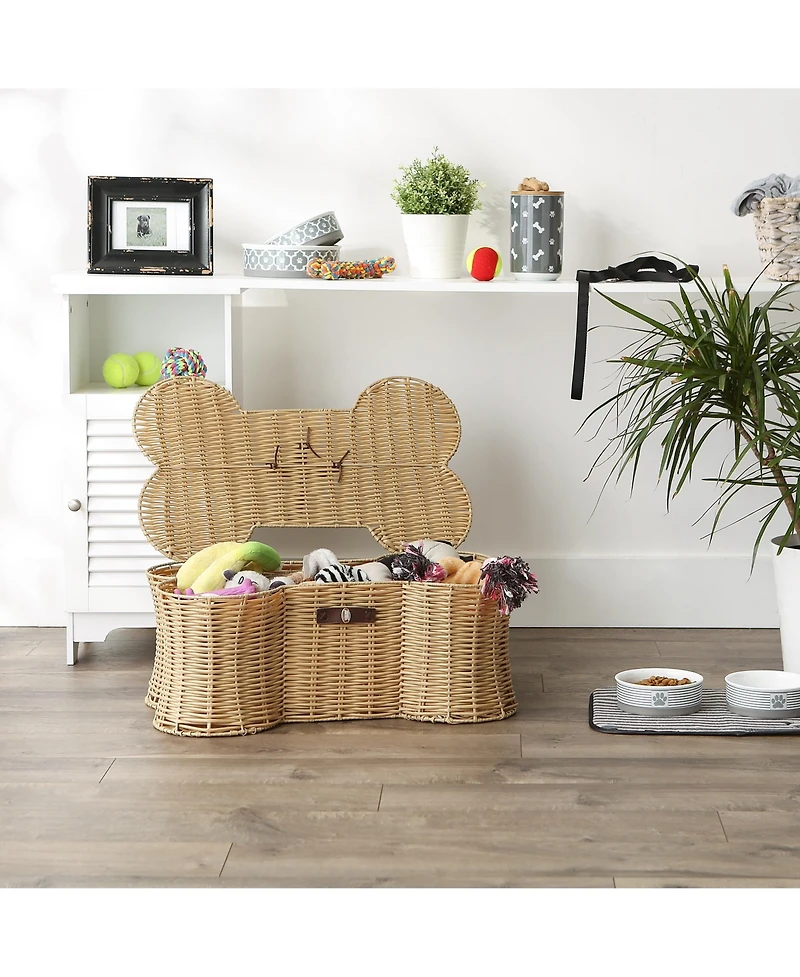 Bone Dry Pet Storage Basket Shape