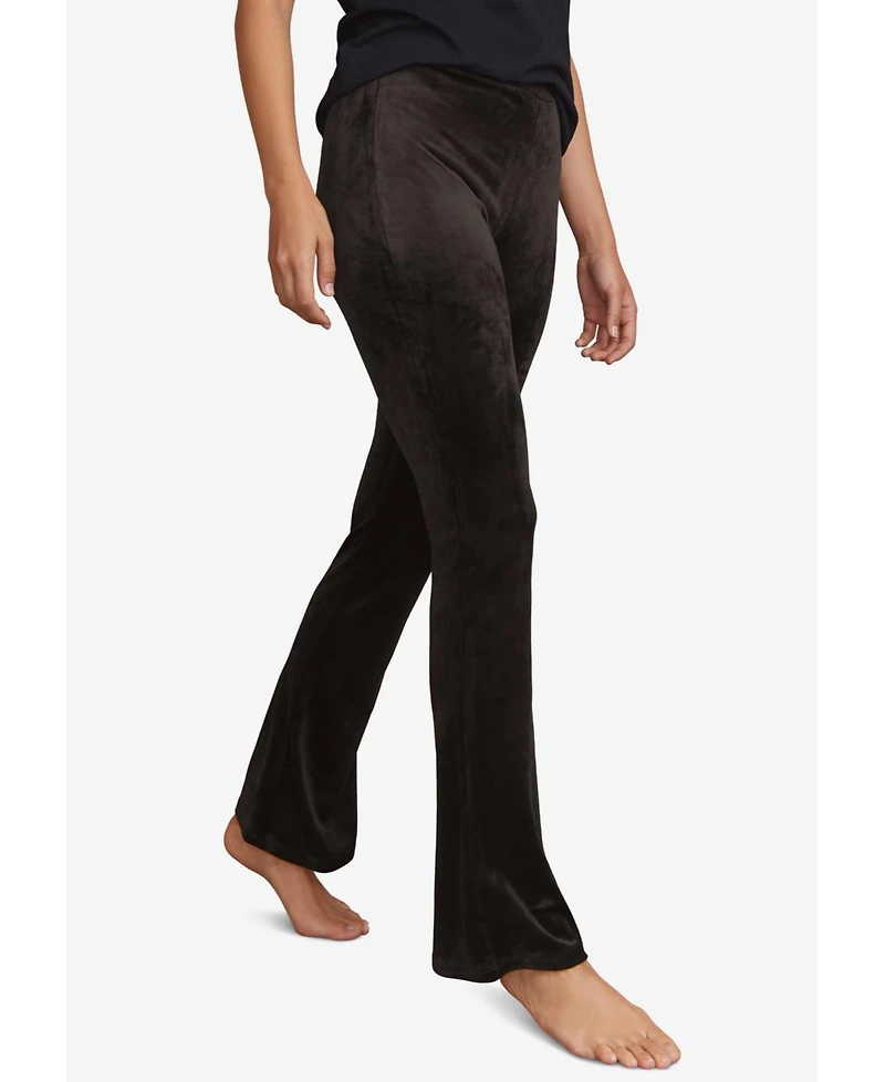 Ellos Women's Velour Bootcut Lounge Pants
