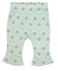 Baby Mode Girls Misty Rose Bell Bodysuit, Pants and Jacket, 3-Piece Set