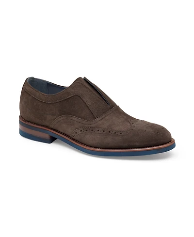Johnston & Murphy Men's Ashford Wingtip Slip On Shoe