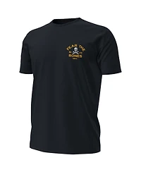 Under Armour Men's Navy Navy Midshipmen 2024 Rivalry Fear The Bones Performance T-Shirt