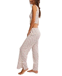 Free People Women's Fresh Love Printed Lounge Set
