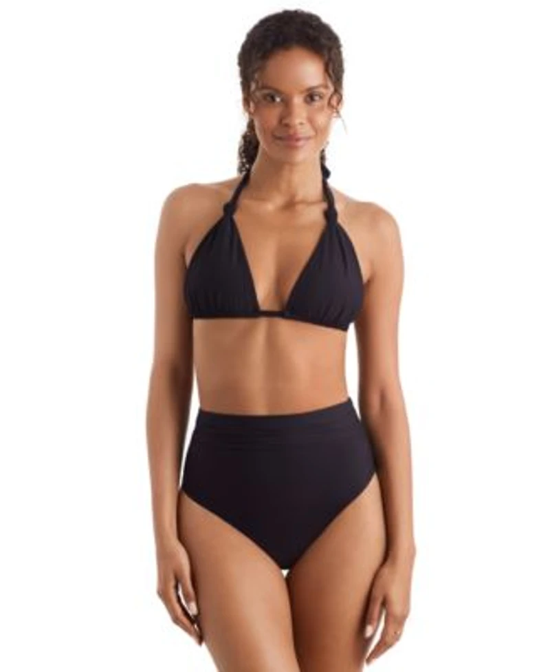 Mimi Flamingo Womens Willow Bikinn Top High Waist Bottoms