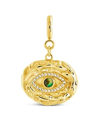 Sterling Forever Molten Evil Eye Charms