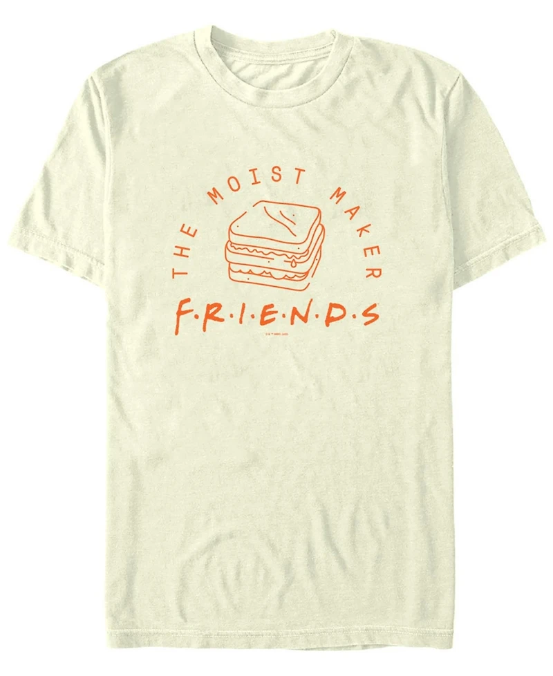Fifth Sun Men's Sandwich Linework Short Sleeve T-Shirt