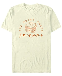 Fifth Sun Men's Sandwich Linework Short Sleeve T-Shirt