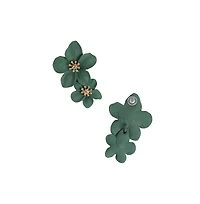 Sohi Women's Flower Drop Earrings