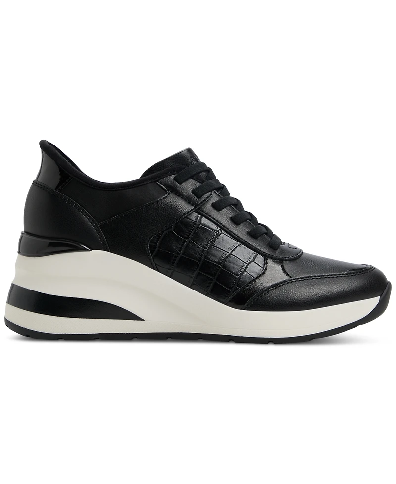 Aldo Women's Iconistep Lace-Up Wedge Jogger Sneakers