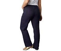 June + Vie Women's Curvie Fit Boyfriend Jeans