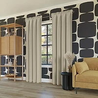 Oslo Theater Grade Extreme 100% Blackout Rod Pocket Curtain Panel