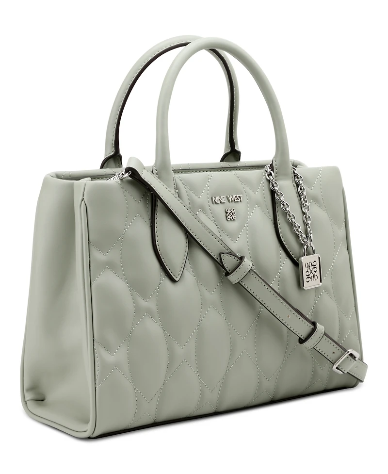 Nine West Designer Rue Medium Satchel Bag