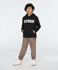 Scotch & Soda Big Boys Graphic Fleece Hoodie