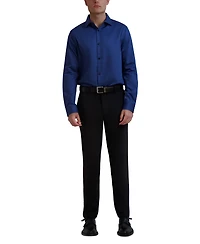 Karl Lagerfeld Paris Men's Slim-Fit Chevron Stripe Dress Shirt