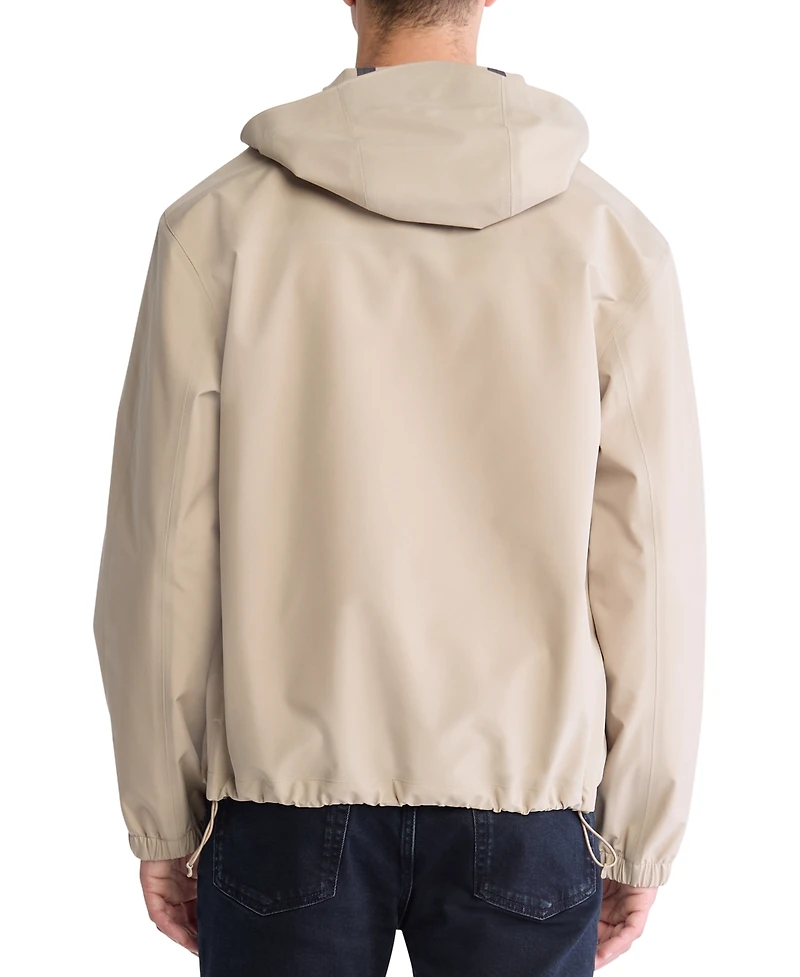 Calvin Klein Men's Softshell Zip-Front Hooded Jacket