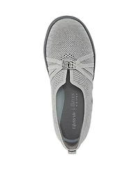 LifeStride Women's Niche Knit Washable Slip On Flats
