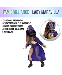 Lady Maravilla. 6" Doll. A brand new line of Action Dolls! Each character explores a fascinating career option, with articulation meant to bring the d