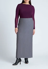 Eloquii Women's Sheer Sleeve Tee