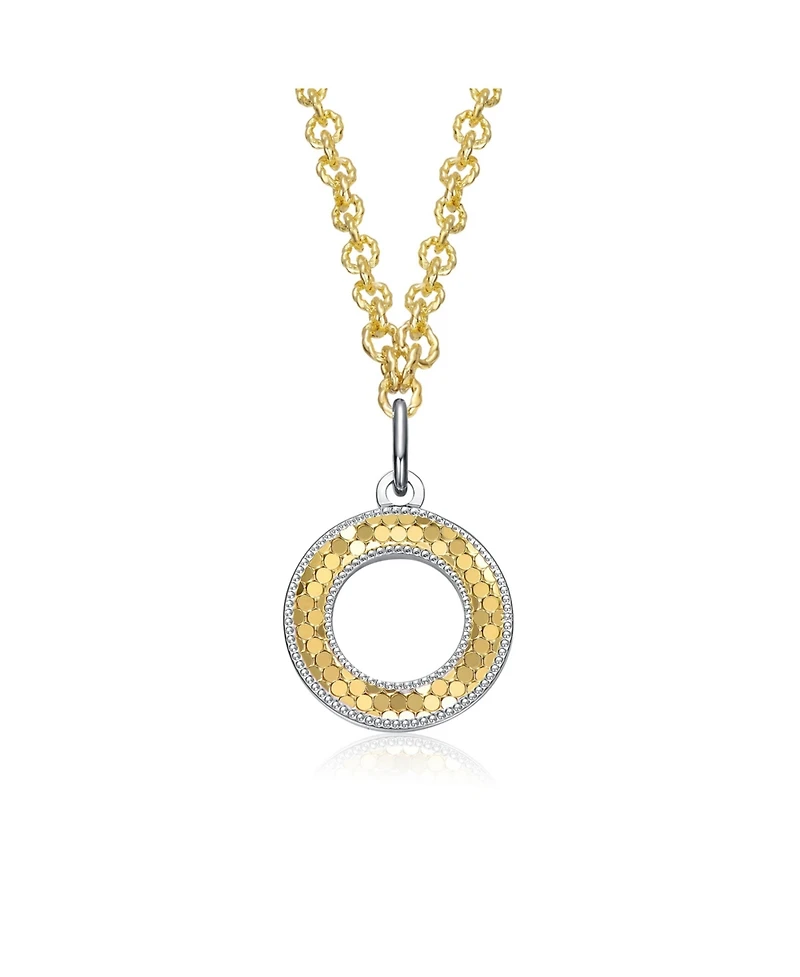 Harmony Two Tone Open Necklace