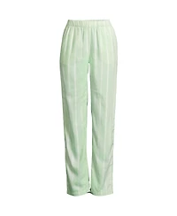 Lands' End Women's Tall Print Flannel Pajama Pants