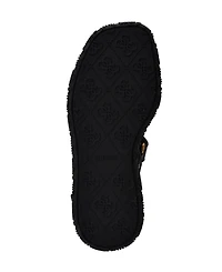 Guess Women's Lanara Quattro G Sporty Platform Footbed Sandals
