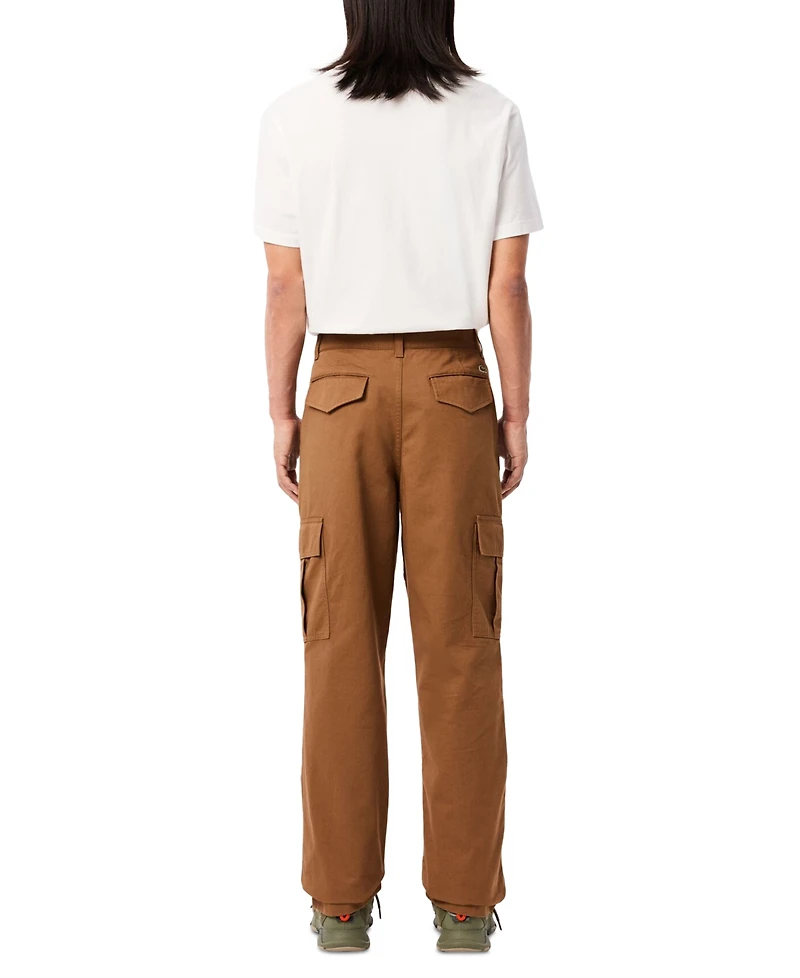 Lacoste Men's Straight-Fit Cargo Pants - SIX