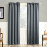 Preston Energy Saving Blackout Rod Pocket Curtain Panel