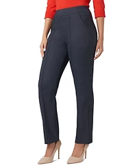 Hue Women's Pull-On Mid-Rise Denim Leggings