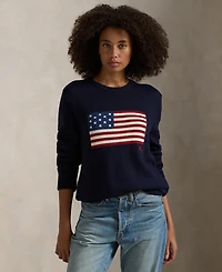 Polo Ralph Lauren Unisex The Iconic Flag Sweater