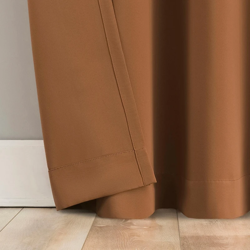 Saxon Energy Saving Blackout Grommet Curtain Panel