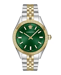 Versace Hellenyium Two-Tone Stainless Steel Bracelet Watch, 36mm