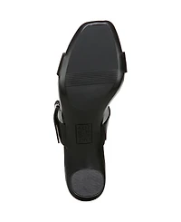 Naturalizer Women's Ida Square Open Toe Slide Dress Sandals