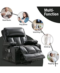 Boyel Living Power Lift Recliner Chair Recliners for Elderly with Heat and Massage