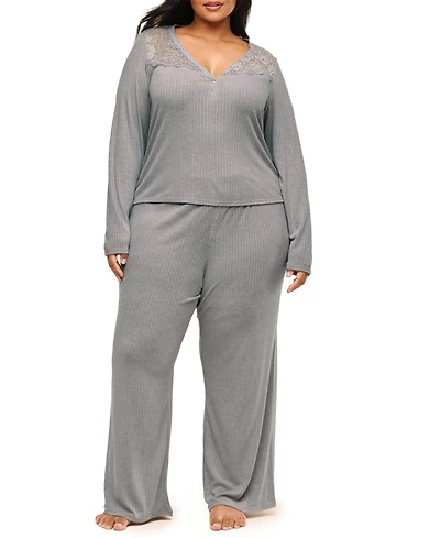 Adore Me Plus Size Zahra Pajama Lounge Set
